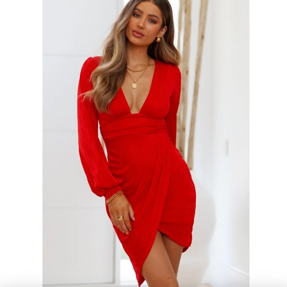 NWT Hello Molly Jessie dress in Red